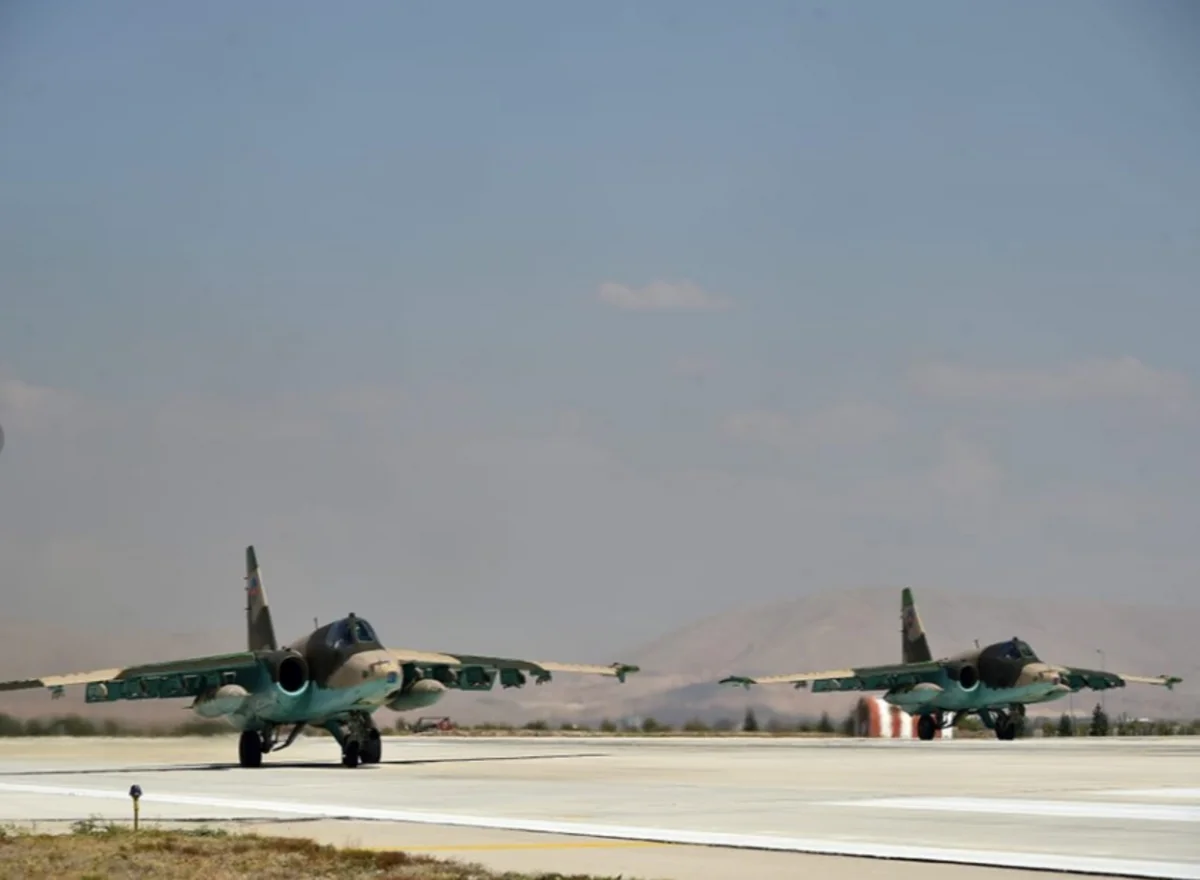 Военные самолеты Азербайджана вылетели в Турцию для участия в учениях