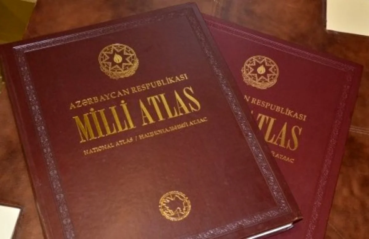 Azərbaycanın Milli Atlas”ına müəlliflik şəhadətnaməsi verilib - FOTO
