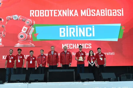 “TEKNOFEST Azərbaycan” festivalı çərçivəsində qaliblərə mükafatlar verilib