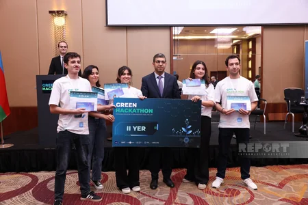 “Green Hackaton” 2024 müsabiqəsinin bağlanış mərasimi keçirilib, qaliblər mükafatlandırılıb
