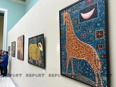 Moskvada azərbaycanlı rəssamın sərgisi açılıb