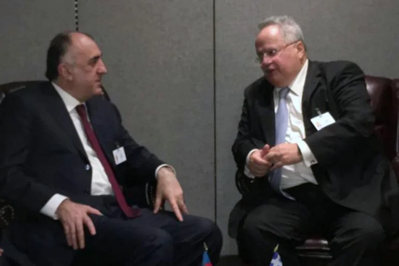 Elmar Məmmədyarov Yunanıstan və Qananın XİN başçıları ilə görüşüb