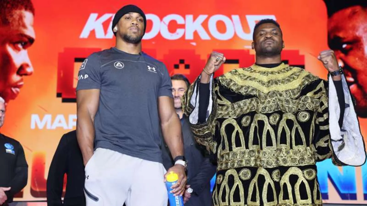 Британский боксер Джошуа победил экс-чемпиона UFC Фрэнсиса Нганну