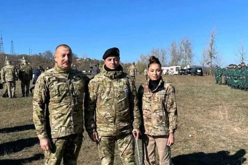 Mehriban Əliyeva Cıdır düzündən paylaşım edib