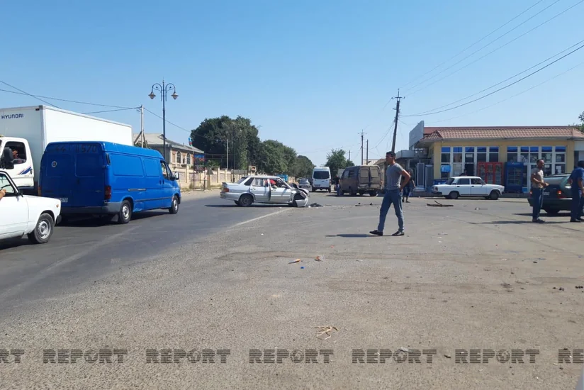 Cəlilabadda yol qəzası olub, xəsarət alan var 