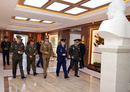 Military attachés of foreign states visit military lyceum