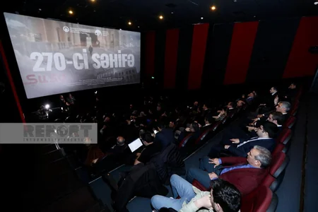 “Şuşa ili”nə həsr olunan “270-ci səhifə” adlı sənədli filminin təqdimatı olub