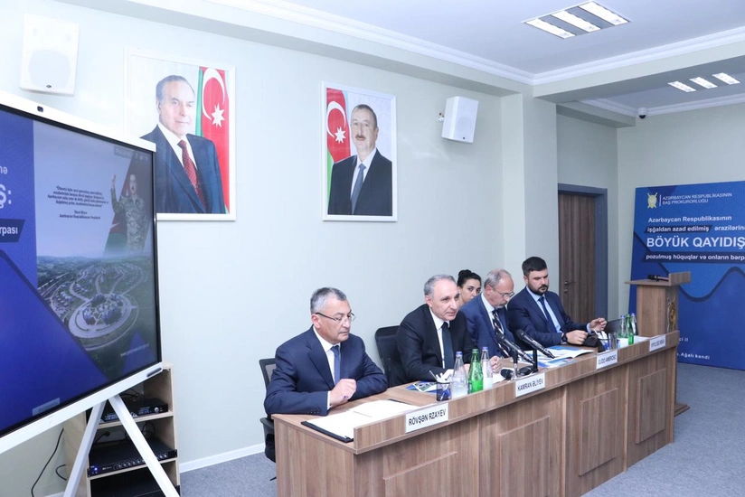 Prosecutor General's Office holds conference in Zangilan