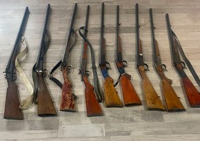 Ötən gün 10 ədəd qanunsuz odlu silah aşkarlanıb
