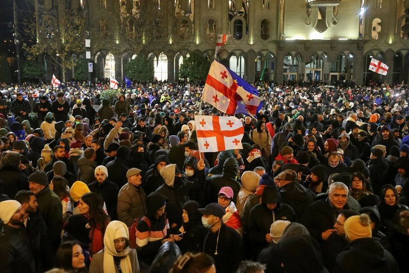 Tbilisi briefs Moscow on detention of 15 Russian citizens during rallies