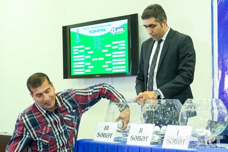 Futbol üzrə Azərbaycan Kubokunun püşkü atılıb - FOTO