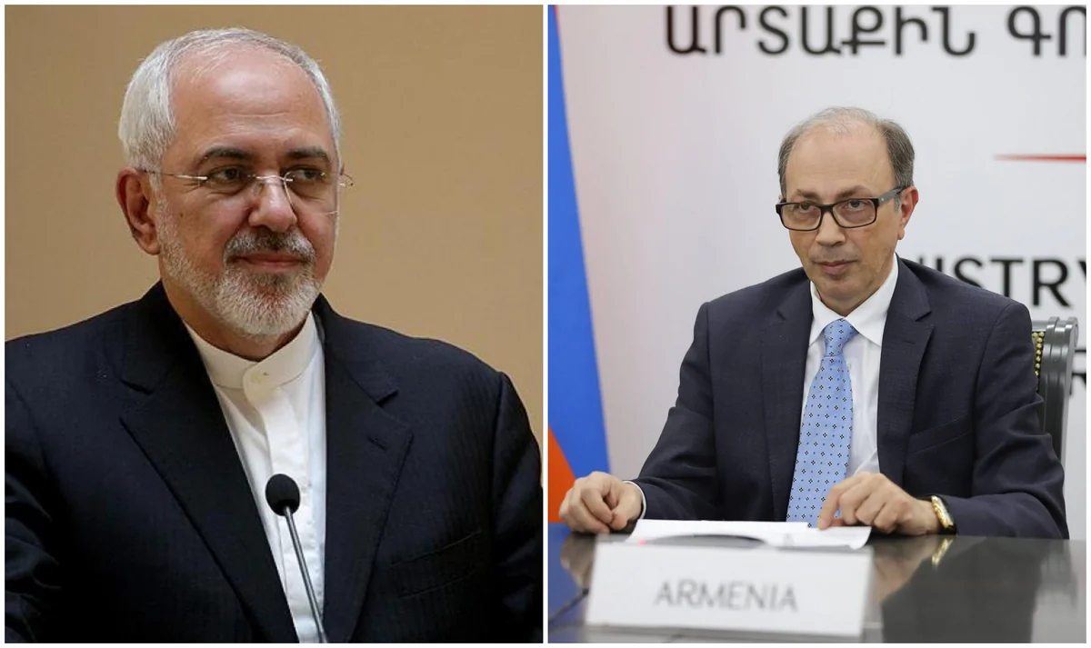 Iranian, Armenian FMs hold phone talk