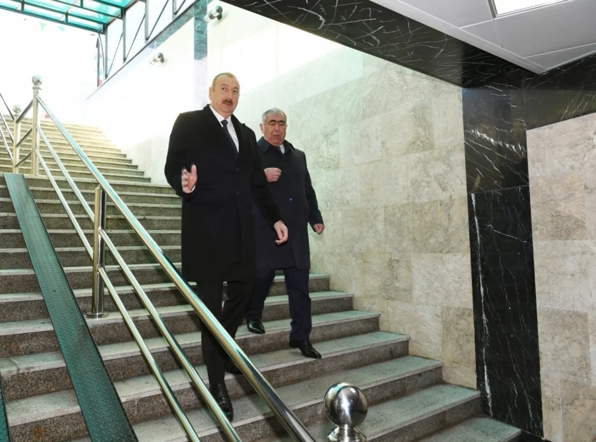 Prezident Bakıda yeraltı piyada keçidinin açılışında iştirak edib - YENİLƏNİB