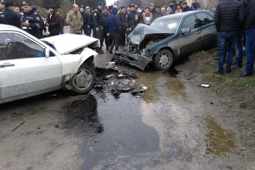 Ötən gün Azərbaycanda baş verən yol qəzalarında 5 nəfər ölüb, 9 nəfər xəsarət alıb