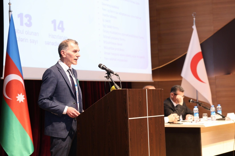 Azerbaijan Red Crescent Society supports Ilham Aliyev's presidential candidacy