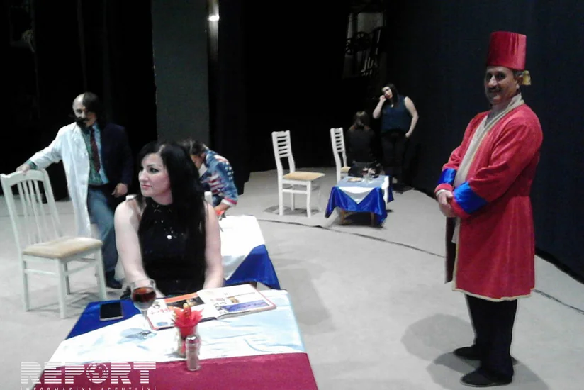 Dərbənd teatrı Bakıda Ac hərifləri nümayiş etdirib