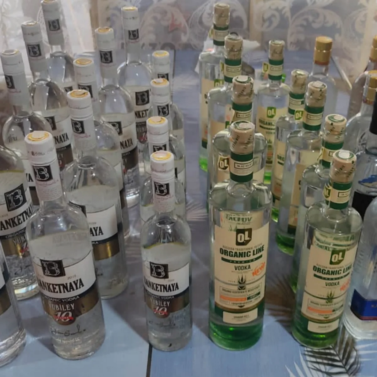 Goranboyda restoranda saxta alkoqollu içkilər aşkarlanıb
