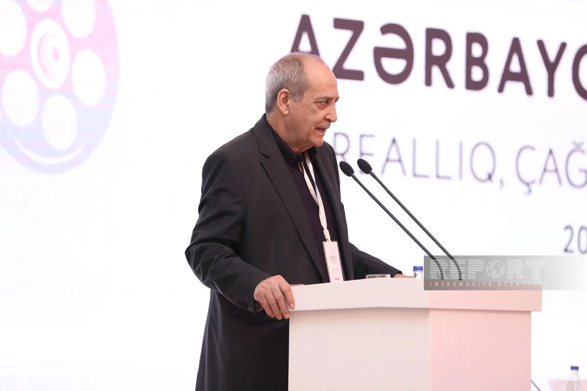 Rasim Balayev Kino forumunda: Bu gün dərdlərdən danışmaq lazımdır