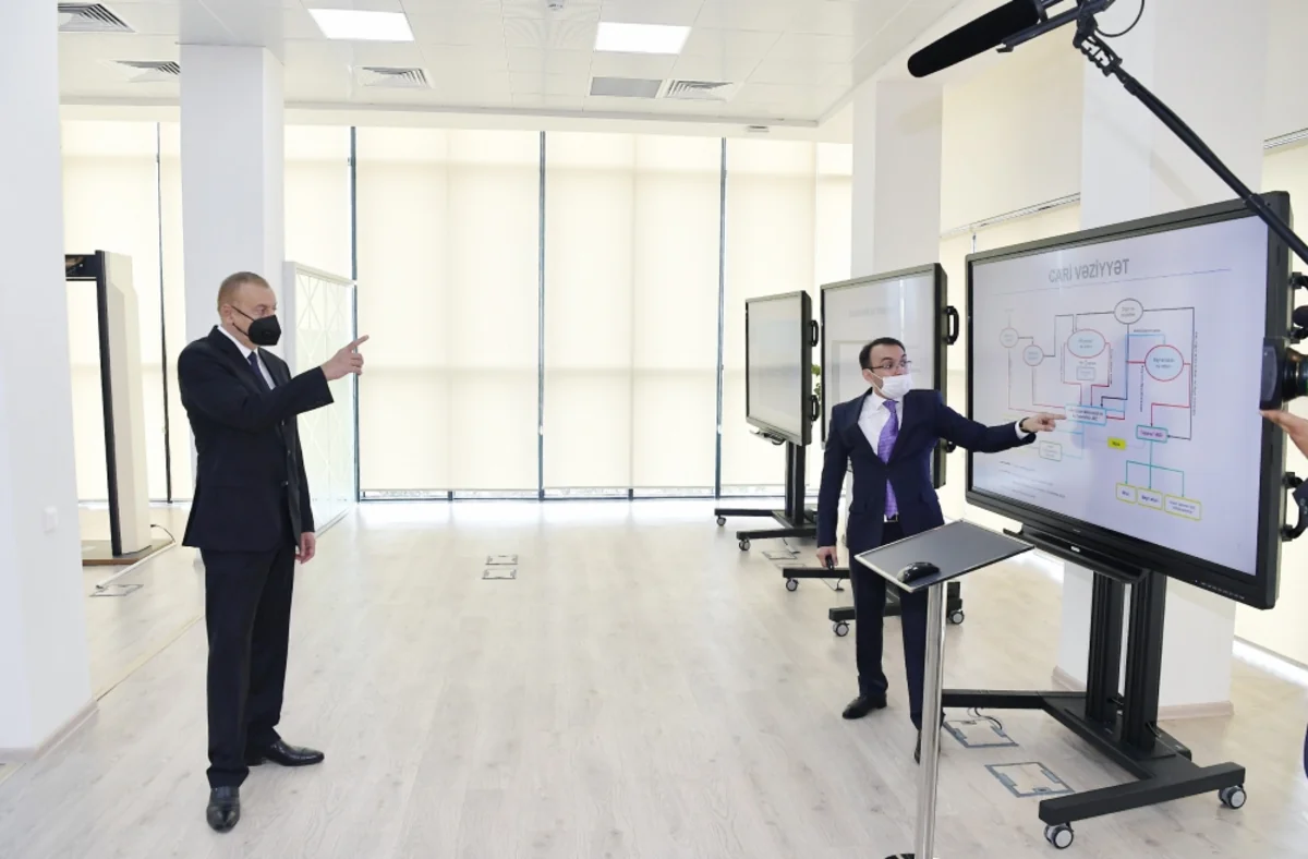 İlham Əliyev Balakəndə “ASAN xidmət” mərkəzinin açılışını edib