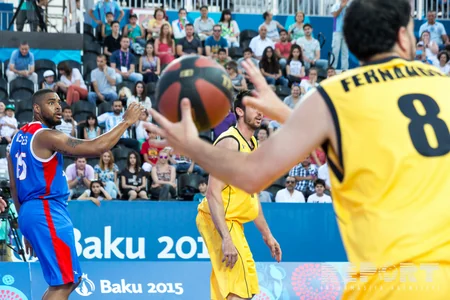 Azərbaycanın basketbol millisi növbəti mərhələdə - FOTOREPORTAJ