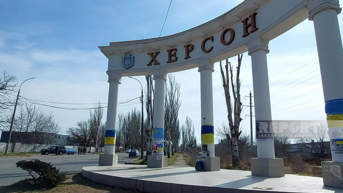 Фоторепортаж с Херсонского фронта Украины