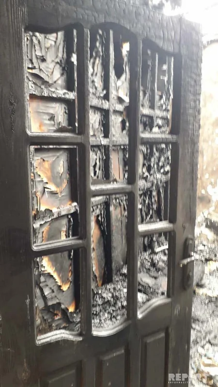 Ağsuda fərdi yaşayış evi yanıb - FOTO - VİDEO