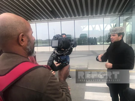 Xarici jurnalistlər Füzuli Beynəlxalq Hava Limanında olublar - YENİLƏNİB