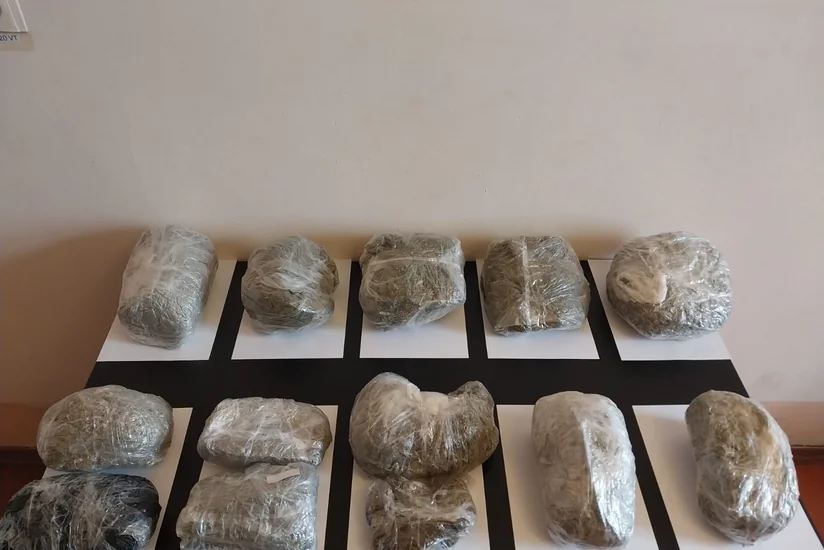 İrandan Azərbaycana 21 kiloqram narkotik keçirilməsinin qarşısı alınıb