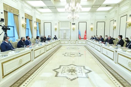 Azərbaycan və Türkiyə parlamentlərinin sədrləri görüşüblər