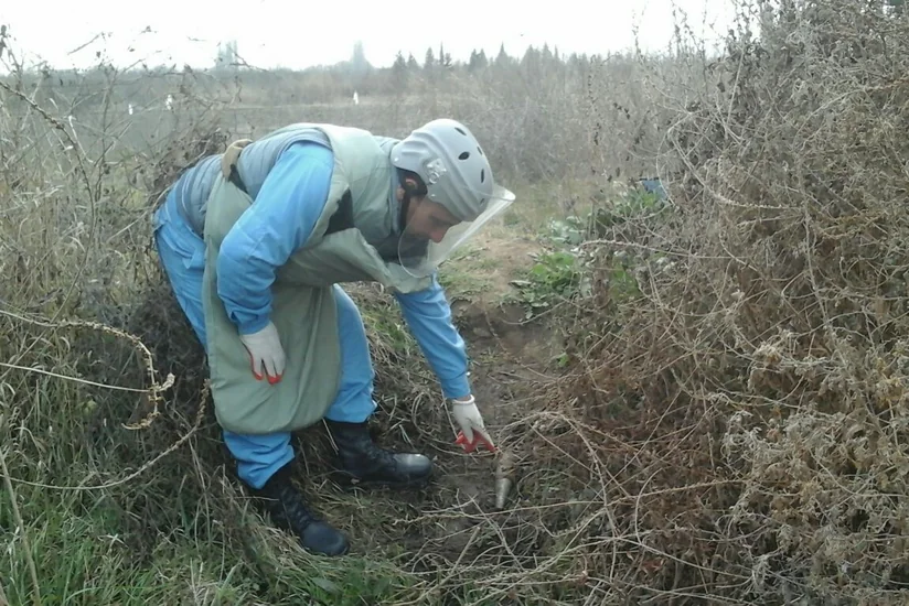 Tərtərdə 1 ədəd mərmi aşkar edilib