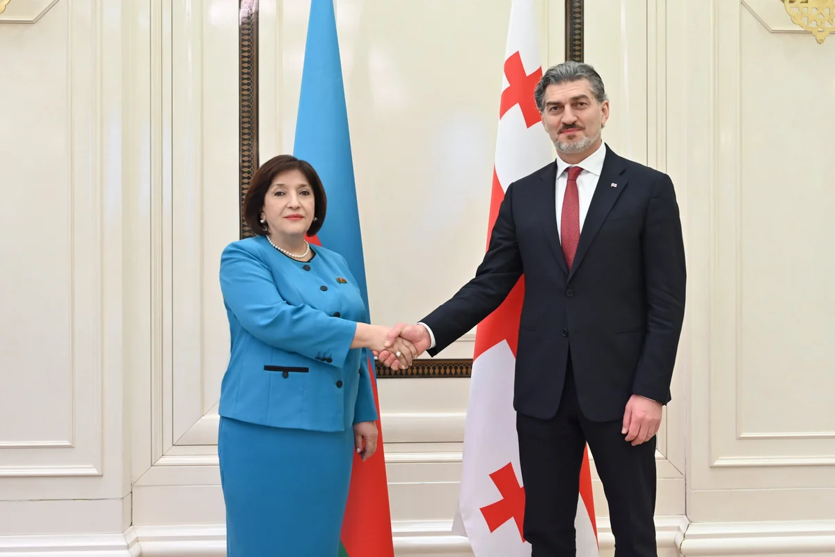 Kavelaşvili Sahibə Qafarova ilə Azərbaycan və Gürcüstan arasında strateji tərəfdaşlığı müzakirə edib