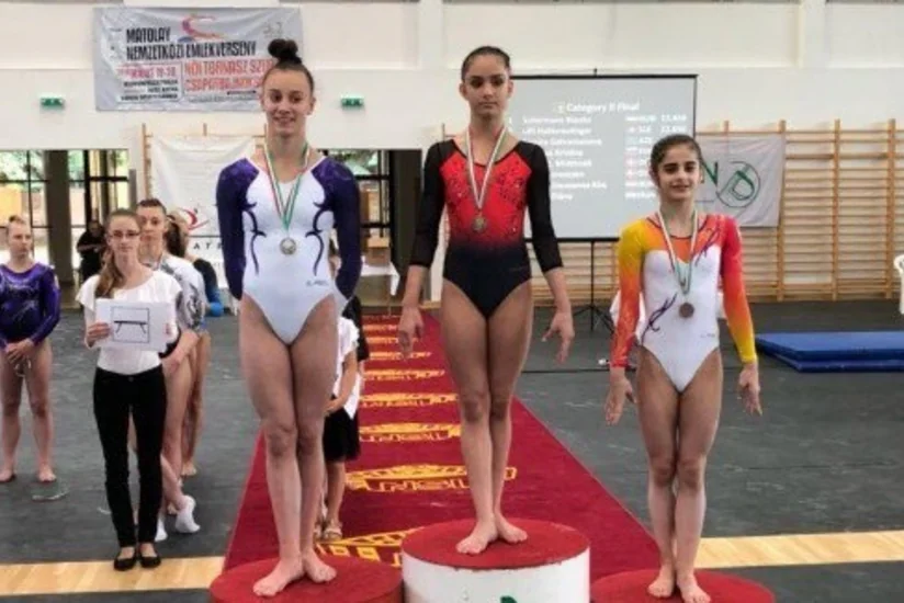Azərbaycanın qadın gimnastı Macarıstandakı beynəlxalq turnirdə bürünc medal qazanıb