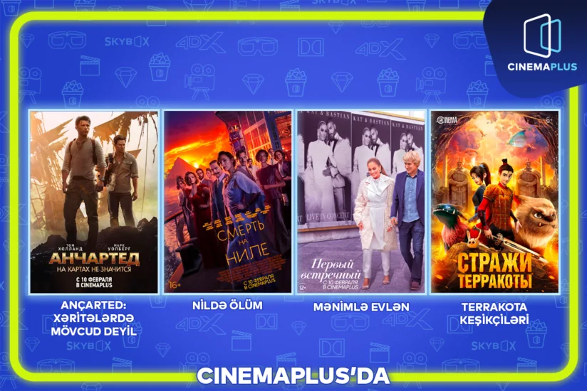 “CinemaPlus”da nümayişinə başlanılan filmlərin siyahısı açıqlanıb