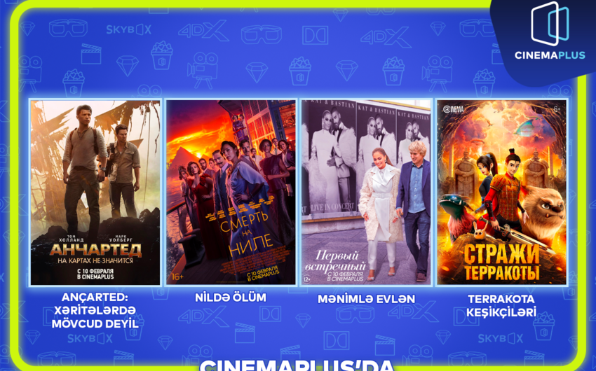 “CinemaPlus”da nümayişinə başlanılan filmlərin siyahısı açıqlanıb