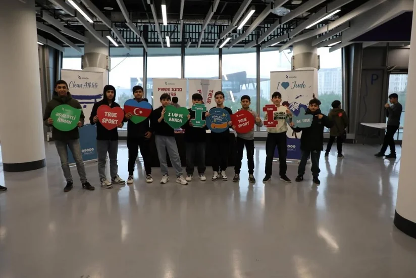 AMADA Böyük Dəbilqə turnirində maarifləndirici təbliğat proqramı təşkil edib