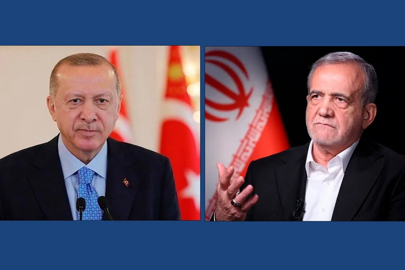 Ərdoğan və Pezeşkian telefonla danışıb, Türkiyənin vasitəçiliyi müzakirə olunub