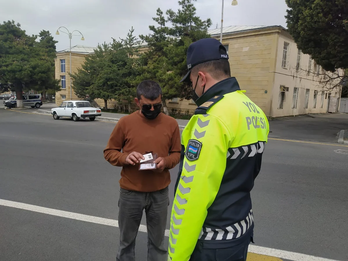 Yol polisi Qaxda reyd keçirib