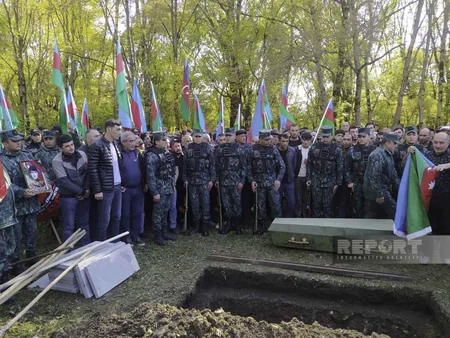 Şəkidə Birinci Qarabağ müharibəsinin şəhidi Şahid Məmmədov dəfn edilib - YENİLƏNİB