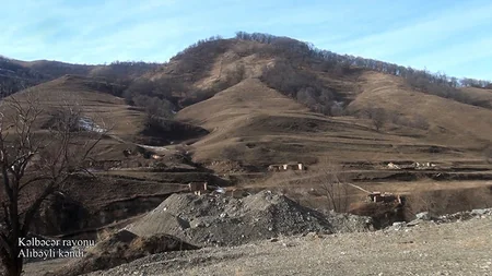 Footage from Kalbajar's Alibeyli village destroyed by Armenian vandals