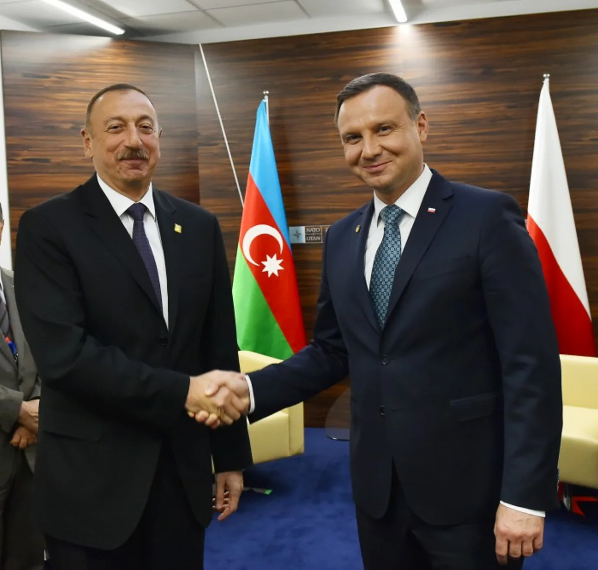President Ilham Aliyev met with President of Poland