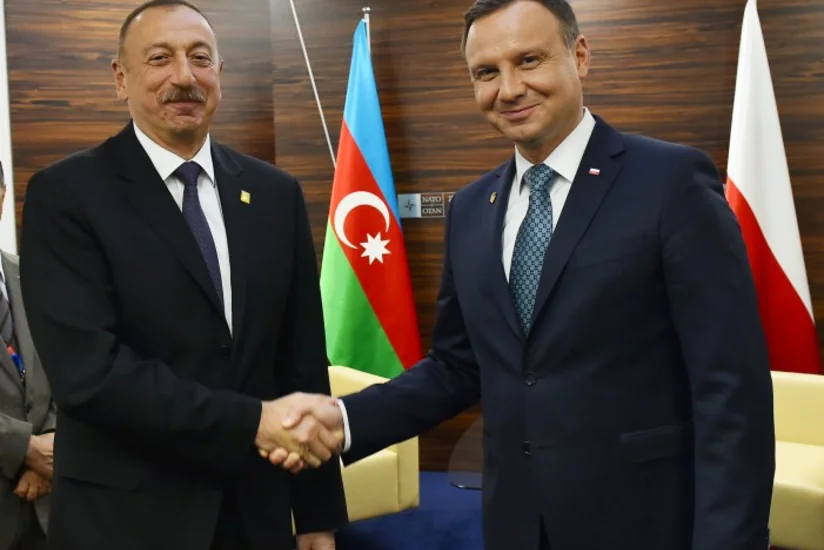 ​Президент Ильхам Алиев встретился с Анджеем Дудой
