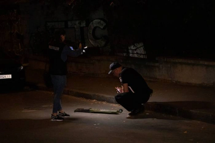 Ukraynada bina qumbaraatandan atəşə tutulub