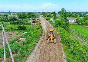 Tərtər rayonunda 5 yaşayış məntəqəsini əhatə edən yollar yenidən qurulur