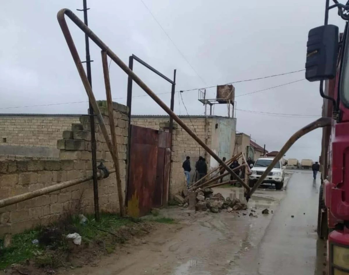 Bakıda və Şəmkirdə qaz xətləri yararsız hala düşüb