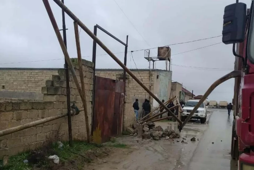 Bakıda və Şəmkirdə qaz xətləri yararsız hala düşüb