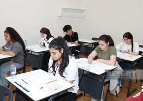 Xankəndidə daha bir ilk: 50 abituriyent Qarabağ Universitetində qəbul imtahanı verib - REPORTAJ