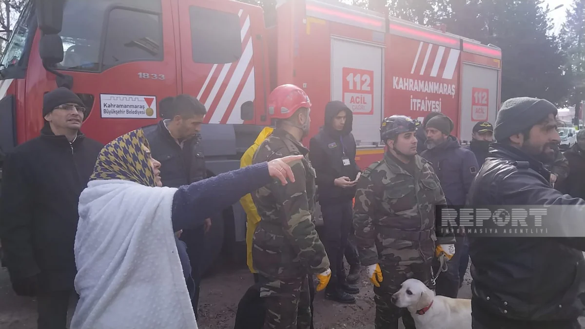 Azərbaycanın xilasediciləri dağıntılar altından 11 nəfəri sağ çıxarıb