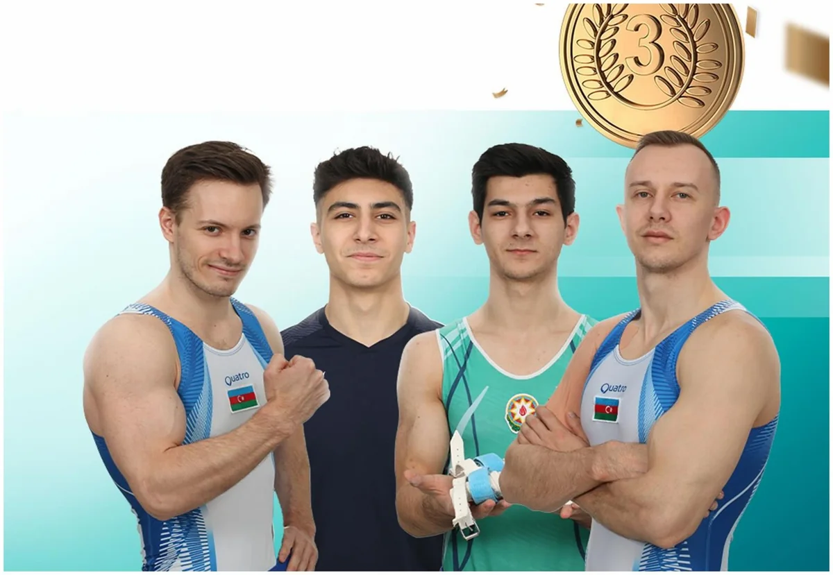 İdman gimnastikası üzrə Azərbaycan millisi Özbəkistanda bürünc medal qazanıb