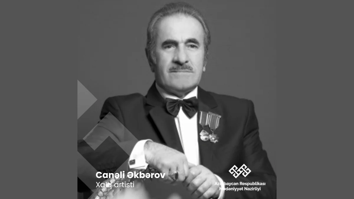 Mədəniyyət Nazirliyi Canəli Əkbərovun ölümü ilə bağlı nekroloq yayıb