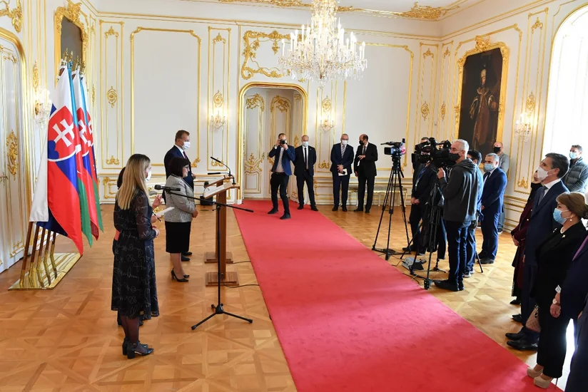 Azərbaycan və Slovakiya spikerlərinin birgə brifinqi keçirilib